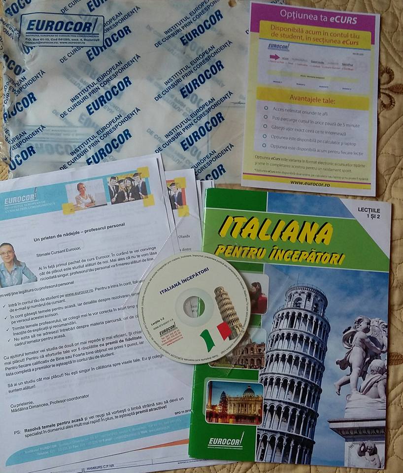 Invat italiana cu Eurocor, lectiile 1 si 2